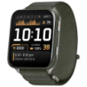 Garmin Venu X1 Boîtier en titane Bracelet Nylon Vert 2 pouces AMOLED 8 jours 5ATM Smartwatch