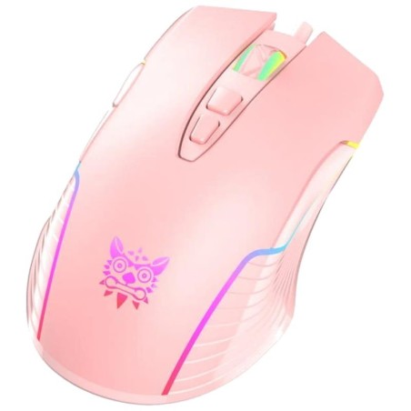 Onikuma CW905 Rose 6400 DPI Souris Gaming