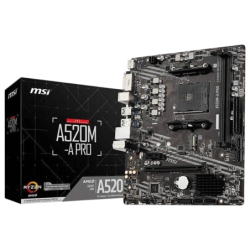 MSI A520M-A PRO AM4 Carte mère