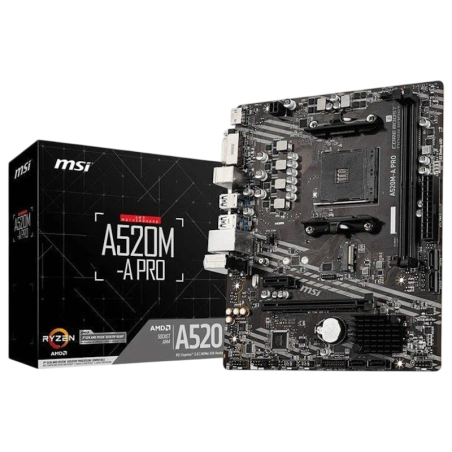 MSI A520M-A PRO AM4 Carte mère