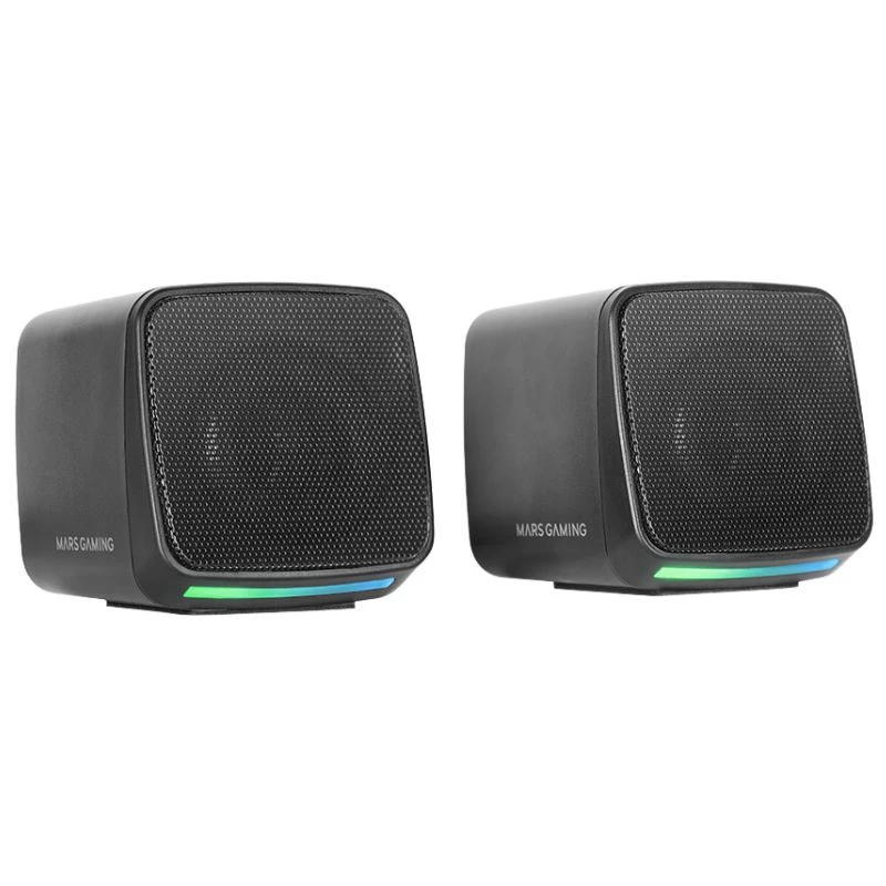 Mars Gaming MS-PRO Noir 10W Haut-parleurs PC
