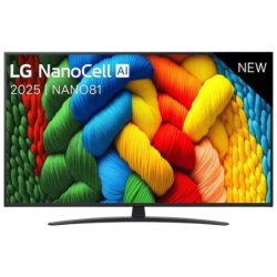 LG 55NANO81A6A 55 pouces 4K NanoCell HDR10 webOS Smart TV
