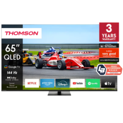 Thomson 65QG7C14 65 pouces 4K QLED 144Hz Dolby Vision Google TV