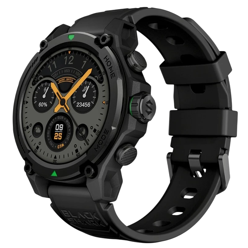 Black Shark GS3 Noir 1,43 pouces AMOLED GPS 21 jours +100 sports 5ATM IP69K Smartwatch