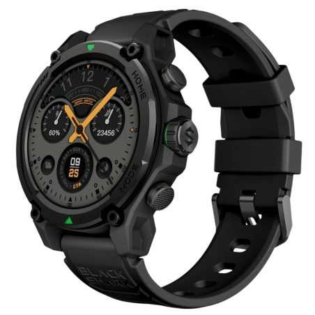 Black Shark GS3 Noir 1,43 pouces AMOLED GPS 21 jours +100 sports 5ATM IP69K Smartwatch