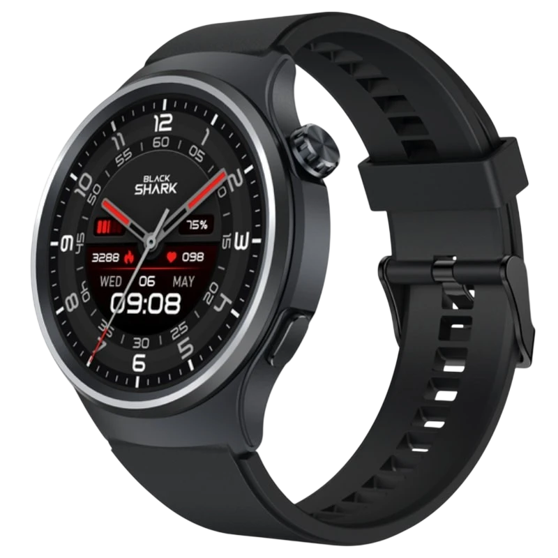 Black Shark A3 1,53 pouces AMOLED GPS 14 jours +120 sports 3ATM Smartwatch