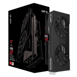 XFX RX-96TSW16BQ AMD Radeon RX 9060 XT 16 GB GDDR6 PCIe 5.0 2 ventilateurs HDMI 2.1 2 DisplayPort Carte graphique