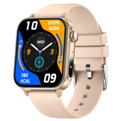 COLMI P80 Bracelet Silicone Doré IPS GPS 7 jours +120 sports IP68 Smartwatch