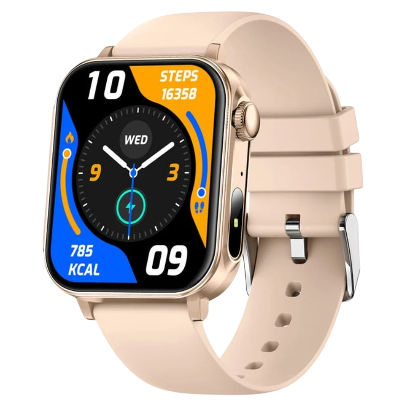 COLMI P80 Bracelet Silicone Doré IPS GPS 7 jours +120 sports IP68 Smartwatch