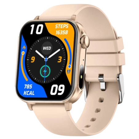 COLMI P80 Bracelet Silicone Doré IPS GPS 7 jours +120 sports IP68 Smartwatch