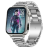 COLMI P80 Bracelet Acier Argent IPS GPS 7 jours +120 sports IP68 Smartwatch