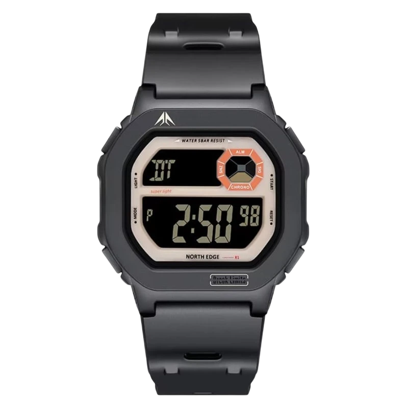 North Edge X1 Noir/Beige Smartwatch