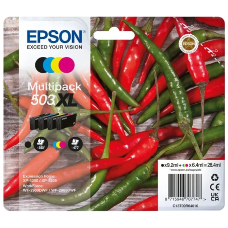 Epson C13T09R94010 Noir, Cyan, Magenta, Jaune couleur Cartouche d'encre
