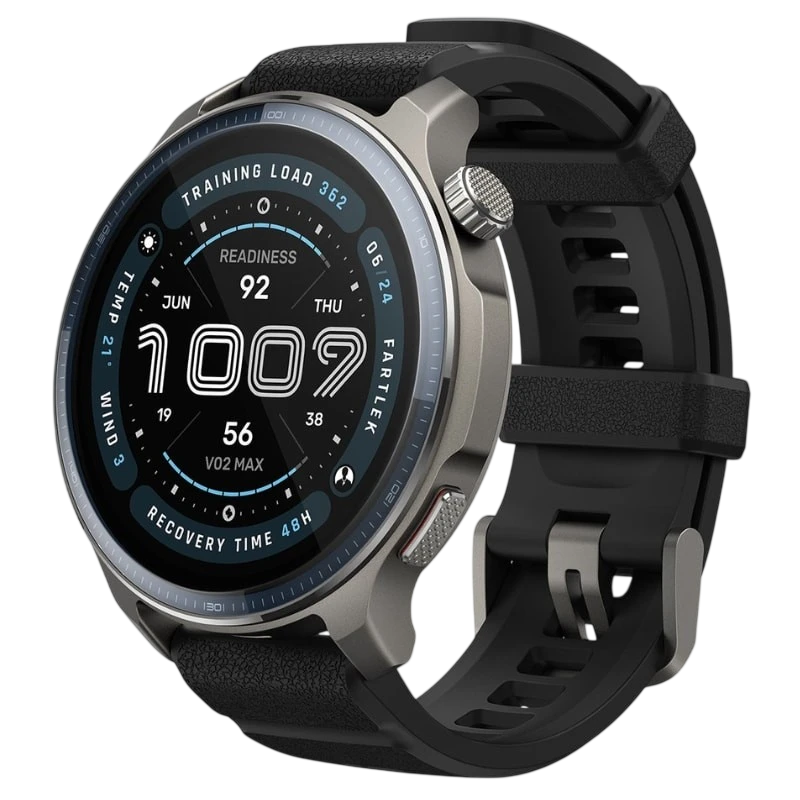 Amazfit Balance 2 Noir 1,5 pouces AMOLED NFC 21 jours +170 sports 10ATM Smartwatch