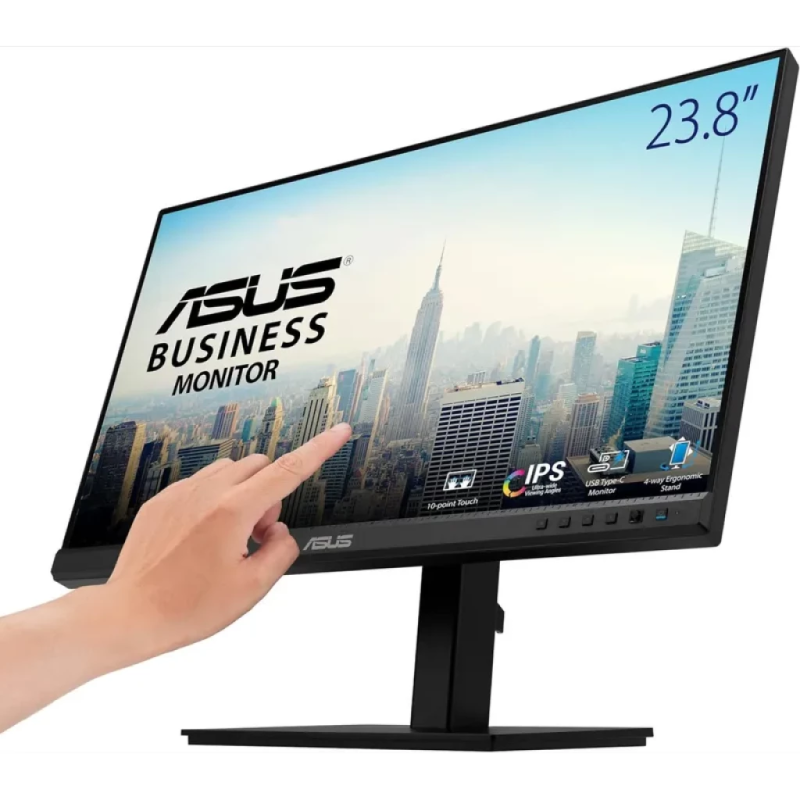 ASUS BE24ECSBT Tactile Noir 24 pouces Full HD IPS 75Hz 5ms Écran