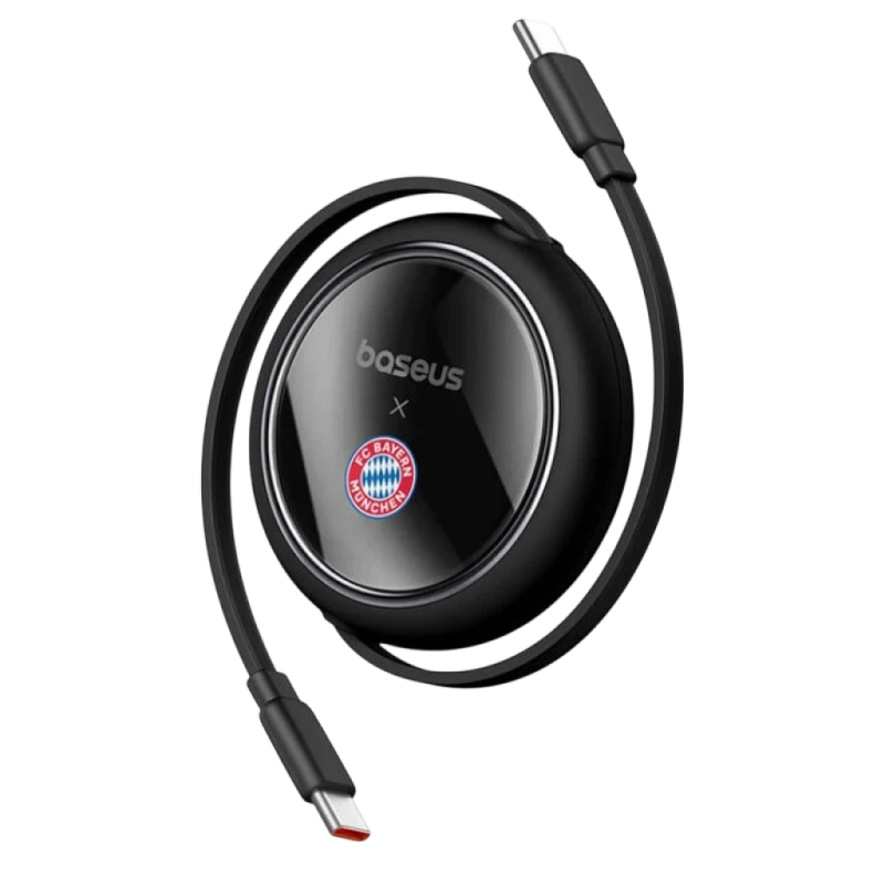 Câble USB‑C vers USB‑C 100 W Édition Bayern, Noir