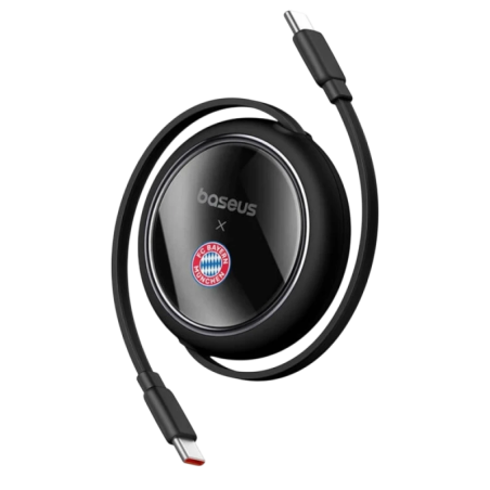 Câble USB‑C vers USB‑C 100 W Édition Bayern, Noir