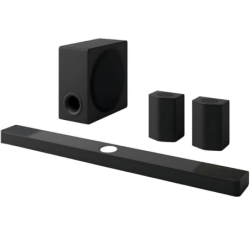 LG S95TR Noir 9.1.5 810W Dolby Atmos Subwoofer sans fil DTS:X HDMI ARC Bluetooth 5.1 WiFi Barre de son