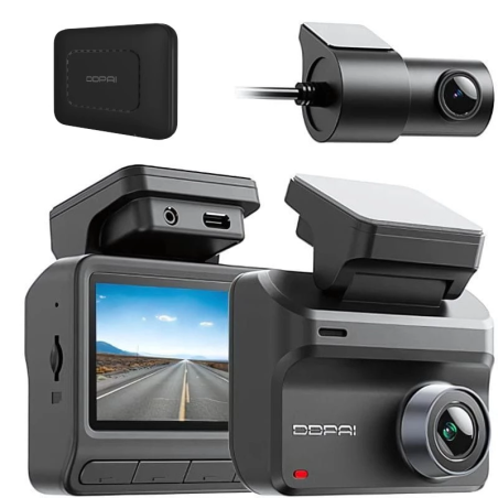 DDPAI Z50 Pro 4G Dual 4K arrière Full HD GPS WiFi 5GHz mode parking commande vocale ADAS Dashcam