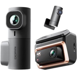 DDPAI Z60 Pro 4K Three WiFi 5GHz 3 pouces vision nocturne mode parking Dashcam