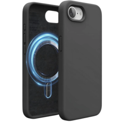 Coque Douple Magsafe Compatible iPhone 17e/16e  6.1" Noir