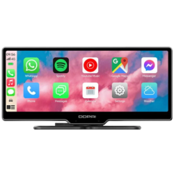 DDPAI M5S Écran de voiture Carplay Dashcam 8,9 pouces Android Auto Bluetooth 5.0 caméra arrière Autoradio