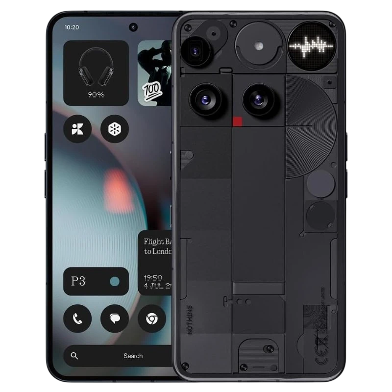 Nothing Phone 3 5G 12GB/256GB Noir 6,67 pouces AMOLED 120Hz 50MP 5150mAh 65W NFC