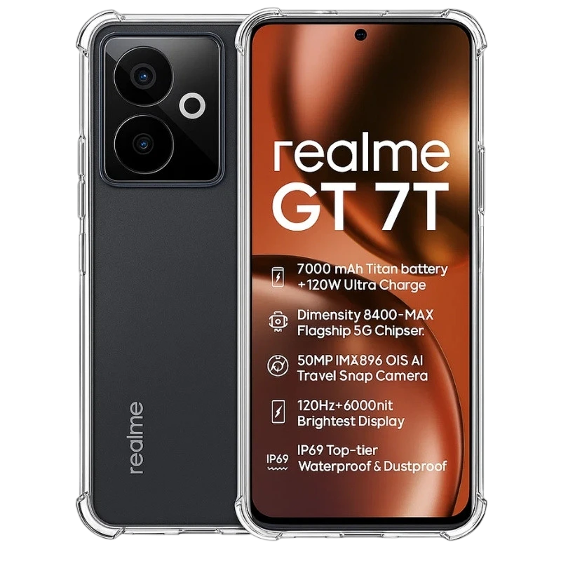 Coque en silicone Reinforced Realme GT 7T