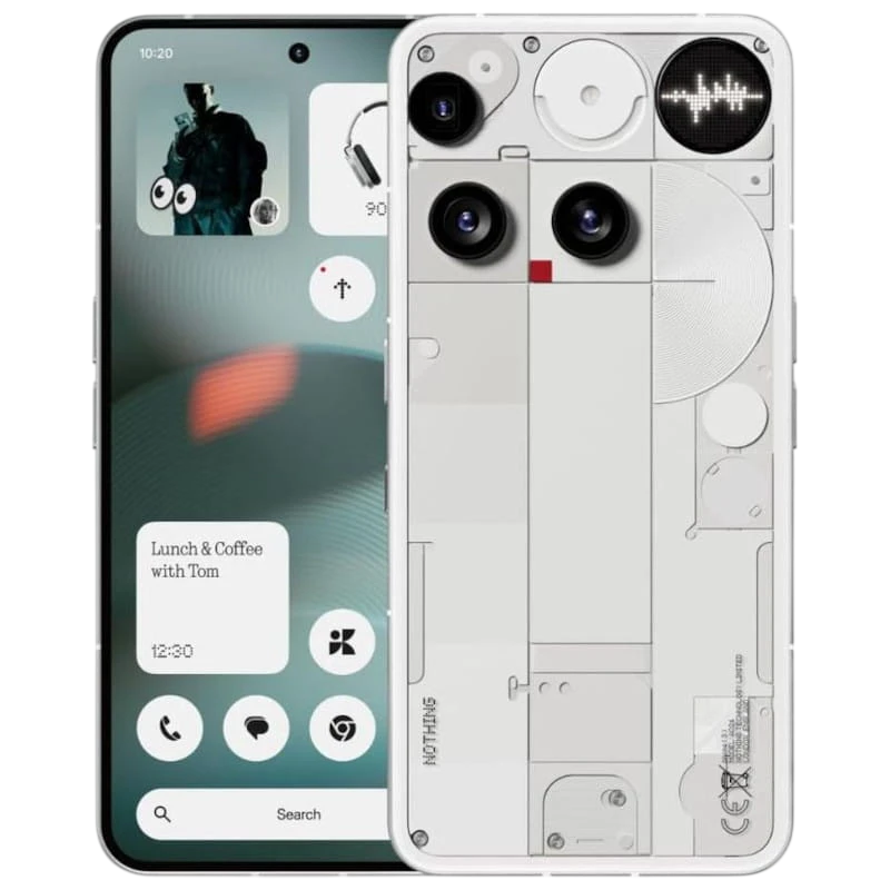 Nothing Phone 3 5G 12GB/256GB Blanc 6,67 pouces AMOLED 120Hz 50MP 5150mAh 65W NFC