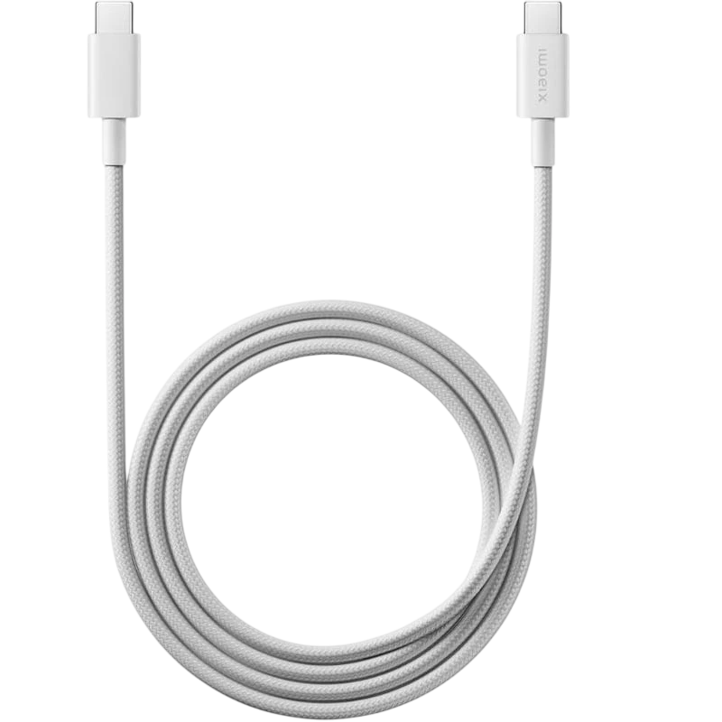 Xiaomi Câble tressé 6A USB‑C vers USB‑C 120 W 2 m
