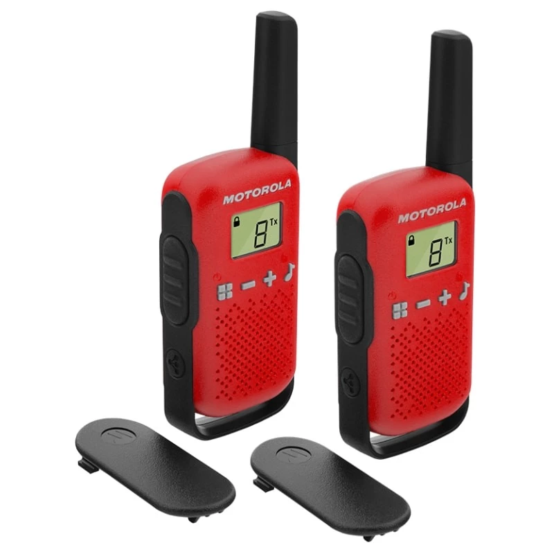Motorola TALKABOUT T42 Pack 2 Rouge Talkie-walkie