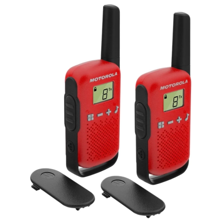 Motorola TALKABOUT T42 Pack 2 Rouge Talkie-walkie