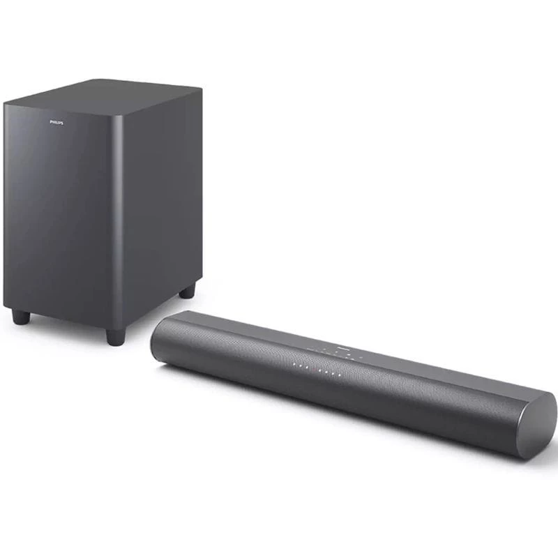 Philips TAB6100/10 Gris 2.1 80W Dolby Atmos Subwoofer DTS:X HDMI ARC Bluetooth 5.4 Barre de son