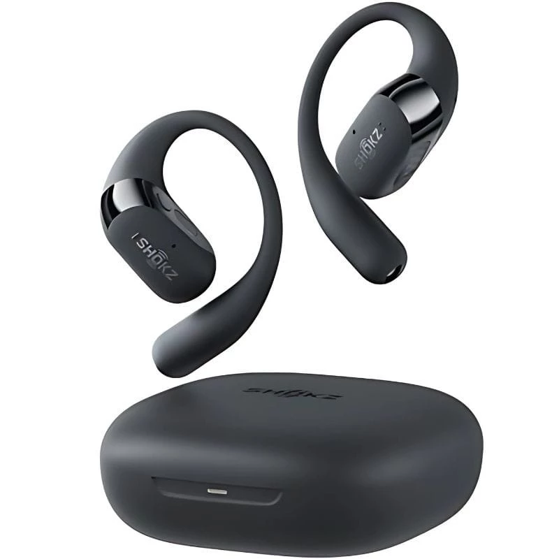 Shokz OpenFit 2+ Noir Bluetooth 5.4 48h IP55 Écouteurs sans fil
