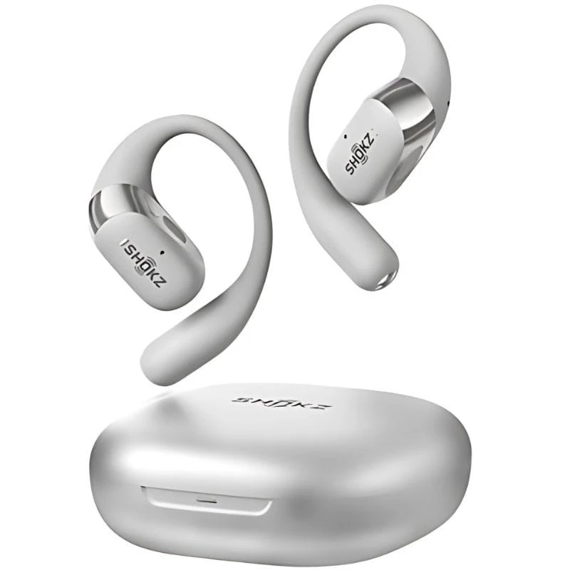 Shokz OpenFit 2+ Gris Bluetooth 5.4 48h IP55 Écouteurs sans fil
