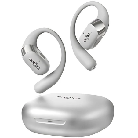 Shokz OpenFit 2+ Gris Bluetooth 5.4 48h IP55 Écouteurs sans fil