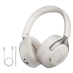Haylou S40 Beige ANC Bluetooth 6.0 60h Multipoint Casque sans fil