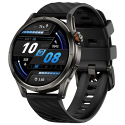KOSPET Magic R10 Noir 1,43 pouces AMOLED GPS 13 jours +180 sports 5ATM IP69K Smartwatch