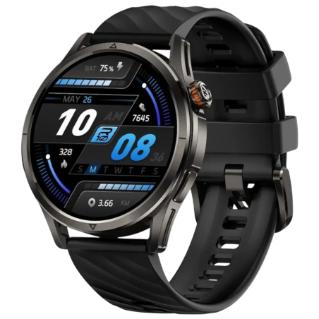 KOSPET Magic R10 Noir 1,43 pouces AMOLED GPS 13 jours +180 sports 5ATM IP69K Smartwatch