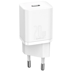 Baseus Super Si Quick Charger 1C 20W Blanc - Chargeur mural
