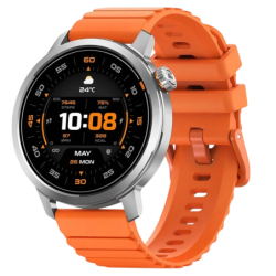 KOSPET ORB Argent 1,43 pouces AMOLED GPS 5 jours +180 sports IP68 Smartwatch
