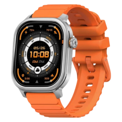 KOSPET Pulse Argent 1,96 pouces AMOLED GPS 5 jours +165 sports 5ATM Smartwatch