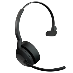 Jabra Evolve2 55 mono Noir Arceau Bluetooth 5.2 18h Casque sans fil
