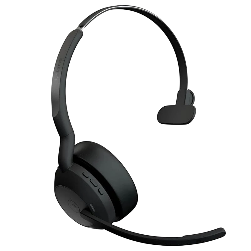 Jabra Evolve2 55 mono Noir Arceau Bluetooth 5.2 18h Casque sans fil