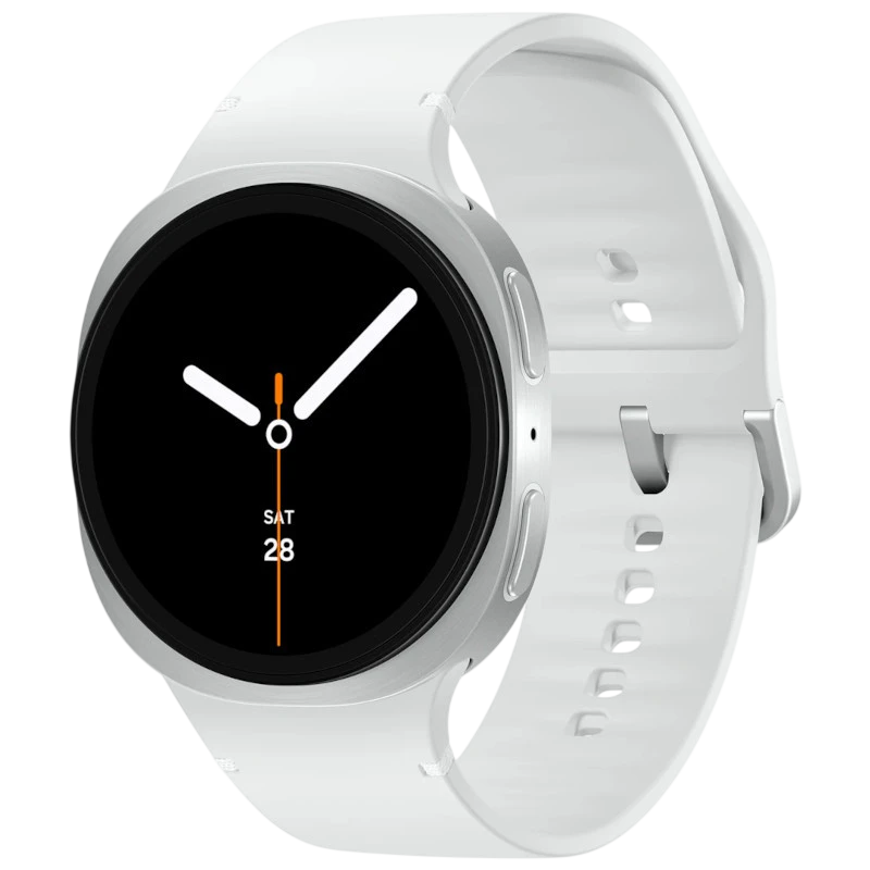 Samsung Galaxy Watch8 L335 44 mm LTE Argent 1,47 pouces AMOLED GPS 5ATM