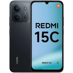 Xiaomi Redmi 15C 4GB/256GB Noir 6,9 pouces IPS 120Hz 50MP 6000mAh 33W