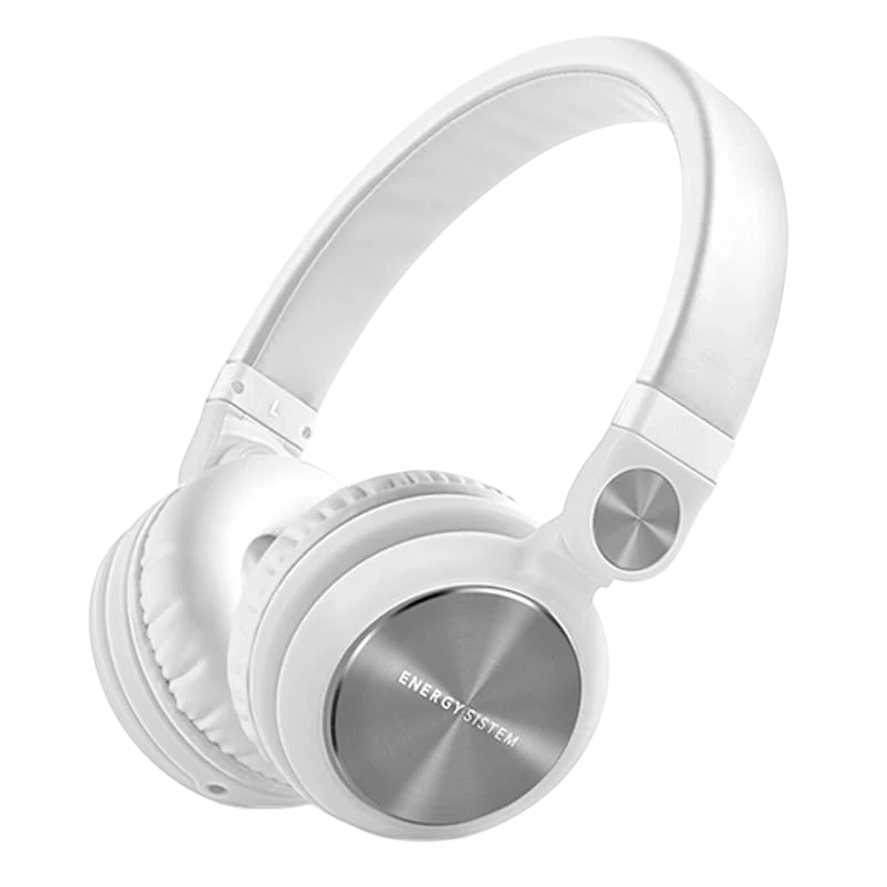 Energy Headphones DJ2 Blanc Mic avec micro Écouteurs