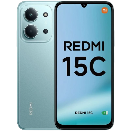 Xiaomi Redmi 15C 4GB/256GB Vert 6,9 pouces IPS 120Hz 50MP 6000mAh 33W
