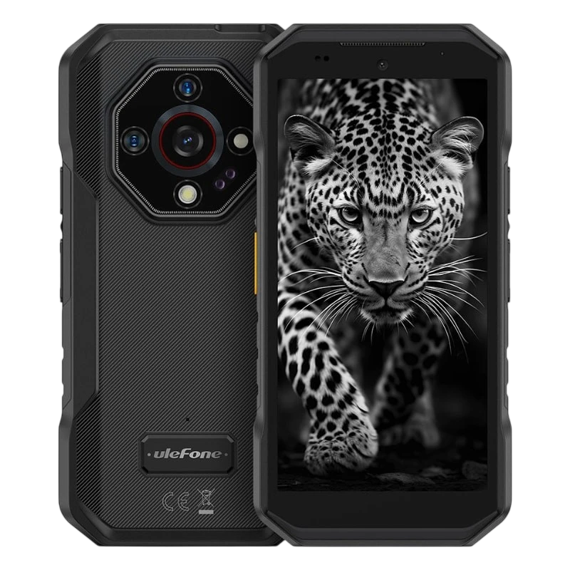 Ulefone Armor X32 6GB/128GB Noir Rugged IP68/IP69K 5,65 pouces IPS 90Hz 48MP 5500mAh 18W NFC