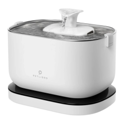 Petlibro Dockstream PL-WF115-31W WiFi 2,5L acier inoxydable 23dB sans fil 30 jours Abreuvoir automatique
